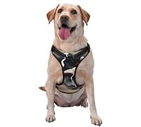 Dos grullas japonesas volando pintura tradicional chaleco de tracción para mascotas, arnés para perro, arnés para perro, tamaño mediano, suministros para mascotas, viajes al aire libre, pasear al