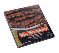 Dos Hermanos Tortas Imperiales Chocolate con Almendras 200g | Calidad Suprema | Tradición Turronera de Castuera | Dulce Gourmet Extremeño