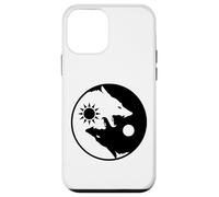 Dos Lobos en el Interior/Yin Yang Wolf/Psychology Ego Carcasa para iPhone 12 Mini