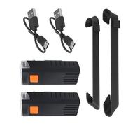 Dos luces LED de navegación recargables para 4 modos ajustables de alto brillo, montaje seguro, batería larga, luz LED de alto brillo para vuelo nocturno