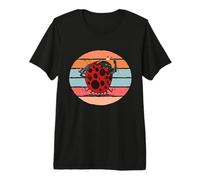 Dos Mariquitas Divertidas Bailan Juntas, Insectos. Camiseta Premium