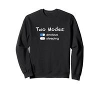 Dos Modos ansioso y Divertido para Dormir Sudadera