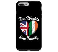 Dos Mundos una Familia Herencia británica Irlandesa Carcasa para iPhone 7 Plus/8 Plus