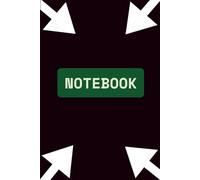 DOS N ARROW THEME NOTEBOOK: Classic DOS Operating System Style Inspired Design - Notepad Journal for Software OS Lovers - 6 X 9 INCHES - 150 PAGES