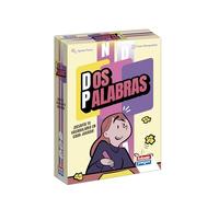 Dos Palabras | Juego de Mesa Familiar y de Amigos para Formar Palabras, Velocidad y Estrategia | Incluye Cartas, Bloc y Lápices | para niños a Partir de 9 años | Falomir Juegos