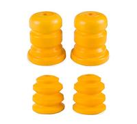 Dos parachoques de brazo de control y dos parachoques de eje trasero de control de repuesto 15153958 905-208 15039397 compatible con Chevy Suburban Avalanche GMC Yukon (parachoques de brazo y