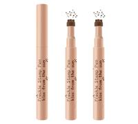 Dos Penna per Lentiggini, Freckle Pen Lunga Durata Impermeabile, para Un Look Natural, Duradero y Resistente Al Agua, Perfecto para Looks de Diario y Ocasiones Especiales