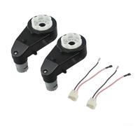 Dos piezas de 12 voltios 40000 rpm Rs550 motor caja de cambios para niños eléctrico Ride On Cars unidad de accionamiento de alto rendimiento con engranajes de metal cables de conexión rápida para una
