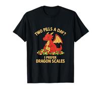 Dos píldoras al día Dragon Scales Candy Fantasy Camiseta