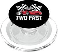 Dos Rápido 2do Cumpleaños Lindo Carrera Coche Deportivo Diseño PopSockets PopGrip para MagSafe