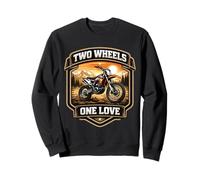 Dos Ruedas One Love Dirt Bike Rider Motocross Moto MX Sudadera