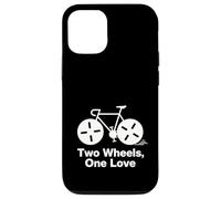 Dos Ruedas One Love Minimal diseño de Ciclista Carcasa para iPhone 12/12 Pro