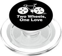 Dos Ruedas One Love Minimal diseño de Ciclista PopSockets PopGrip para MagSafe