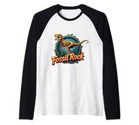 Dos Tacos De Dibujos Animados Feliz Tomados De La Manos Rodeada De Camiseta Manga Raglan