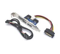 Dos voltajes SATA para alimentar a través de interfaces ESATA, conectores de tarjetas, dispositivos SATA, sin problemas, cable de alimentación ESATA