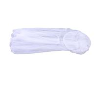 Dosel de Cama de Red Transpirable Blanco Eficaz para Camas Individuales, Camas de Tamaño Completo con Materiales Livianos para Acampar en el Dormitorio - Poliéster Blanco