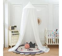 Dosel de la Cama de Bebé,Redondo Mosquitera para Niños Niñas,Cortina de Cama con Dosel para Juego de Lectura,Decoración de Dormitorio,Toldo de Cama Decora Cama de su Hijos 65cm de ancho,270cm de alto