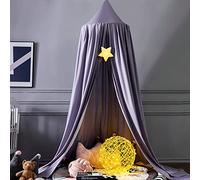 Dosel de la Cama de Bebé,Redondo Mosquitera para Niños Niñas,Cortina de Cama con Dosel para Juego de Lectura,Decoración de Dormitorio,Toldo de Cama Decora Cama de su Hijos 65cm de ancho,270cm de alto