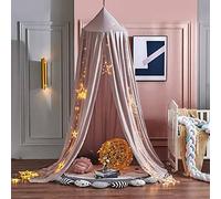 Dosel de la Cama de Bebé,Redondo Mosquitera para Niños Niñas,Cortina de Cama con Dosel para Juego de Lectura,Decoración de Dormitorio,Toldo de Cama Decora Cama de su Hijos 65cm de ancho,270cm de alto