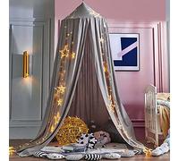 Dosel de la Cama de Bebé,Redondo Mosquitera para Niños Niñas,Cortina de Cama con Dosel para Juego de Lectura,Decoración de Dormitorio,Toldo de Cama Decora Cama de su Hijos 65cm de ancho,270cm de alto
