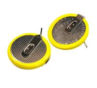 DOSERTY 2 pilas de botón de litio LIR2025 de 3,6 V 20 mAh para calculadoras de reloj, reloj, computadoras, control remoto, juguete, recargable