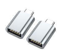 DOSERTY Adaptador USB C a USB hembra de alta velocidad para conectar periféricos a dispositivos tipo C. Adaptador OTG