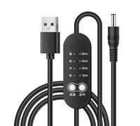 DOSERTY Cable USB a DC35135 de alta conductividad con funciones integradas de temperatura y temporizador, cable de control de temperatura