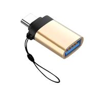 DOSERTY El adaptador hembra tipo C a USB 3.0 permite la conexión directa con teclados de unidad externa y carga para dispositivos móviles, adaptador USB OTG de alta velocidad