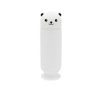 DOSERTY Estuche para lápices con diseño de oso de dibujos animados con ventosa, bolsa de silicona de gran capacidad para estudiantes, adolescentes, niñas, niños, estuche de gran capacidad con ventosa