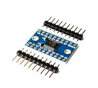 DOSERTY Módulo convertidor de voltajes TXS0108E de alta velocidad con sensores de dirección automáticos para microcontrolador de comunicación bidireccional