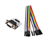 DOSERTY Módulo de conversión 232 para sistemas integrados de 3 V-5,5 V, fuente de alimentación fácilmente portátil, módulo de comunicación de uso