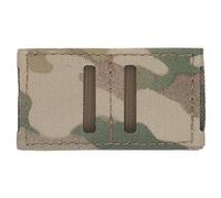DOSERTY Práctico panel de faja de una sola fila, adaptador de expansión de cinturón militar, adaptador Molles, accesorios tácticos, accesorios de cinturón tácticos, accesorios de cinturón de una sola