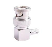 DOSERTY Serie 50-3 BNC-JW3 Adaptador macho hembra BNC Junta de alimentación BNC para conexión de cable coaxial RG58 adaptador coaxial