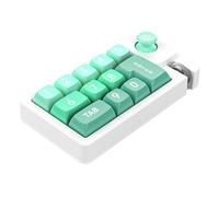 DOSERTY Teclado mecánico personalizable K810 con teclas intercambiables en caliente y macros, teclado programable de 12 teclas para juegos