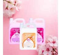 Dosidermo Suavizante Concentrado Profesional 5kg - Con Sedalina. Aromas: Blanco a Romero, Rosa Dulce Floral - Protector de Ropa Delicada, Antiestático y Planchado Fácil. Lote 2 Rosas y 1 Blanco