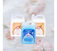 Dosidermo Suavizante Concentrado Profesional 5kg - Con Sedalina. Blanco Aroma a romero. Azul Frangancia marina - Protector de Ropa Delicada, Antiestático y Planchado Fácil_Lote dos Blancos y 1 Azul