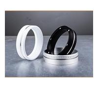 Dosificación de café de aleación de aluminio para máquinas de moca magnéticas de anillo, para embudo gris antiderrames, espresso, con ollas compatibles con portafiltros de 51 mm/54 mm/58 mm, malla