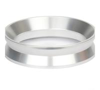 Dosificación de café para anillo para espresso, embudo AluMiniature um de 51 mm, 53 mm, 58 mm, herramienta distribuidora de tierra sin desorden para el hogar para barista | Portafiltro antiderrames de