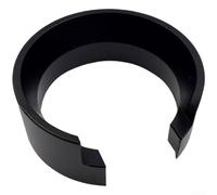 Dosificación magnética de café para anillo para Gemilai 9010B/C y para molinillos Eureka, embudo antiestático de aluminio con fijación segura, evita la dispersión de tierra, (negro)