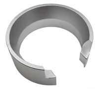 Dosificación magnética de café para anillo para Gemilai 9010B/C y para molinillos Eureka, embudo antiestático de aluminio con fijación segura, evita la dispersión de tierra, (plata)