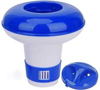 Dosificador Cloro Piscina Flotante, 5 Pulgadas Flotador Cloro Piscina, Distribuidor Cloro SPA, Dispensador de Cloro Flotante para Piscinas, Bañeras de hidromasaje, Spas, Fuentes