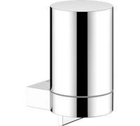 Dosificador de jabón Plan KEUCO para jabón líquido, vaso metálico deslizante, 280 ml, 14951070000, Color: acero inoxidable