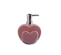 Dosificador Jabón/Reutilizable Botella para Jabón Dispensador de jabón de plato de cerámica - Dispensador de jabón de mano decorativo para baño Líquido de baño Loción de baño Dispensador de la bomba d