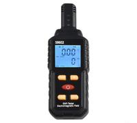 Dosímetro detector de radiación EMF portátil, probador de campo electromagnético 3 en 1 con pantalla LCD, alto sensor eléctrico y campos magnéticos