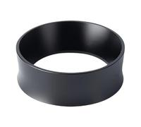 Dosing Funnel - Espresso Funnel | Magnetic Lightweight Spill-Proof Brewing Parts, Portafilter Funnels With Magnet For Machine Cafe Home Brewing Puck Tamping, Black Aluminum Alloy Tool