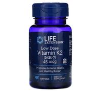 Dosis bajas de vitamina K2 (MK-7), 45mcg - 90 cápsulas blandas