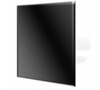 Dospel Veroni Glass Ø100 Home fan with hygrostat and timer, silent operation, wall-mounted, modern design, black silver leaf