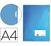 Dossier Bag Din A4 Polipropileno Transparente 921-A - Azul