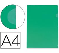 Dossier Bag Polipropileno Transparente Din A4 Verde