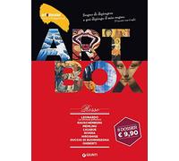 Dossier d'art. Box rosso: Leonardo. La tecnica pittorica-Rauschenberg-Memling-Ligabue-Rivera-Hiroshige-Duccio di Buoninsegna-Ghiberti. Ediz. illustrata